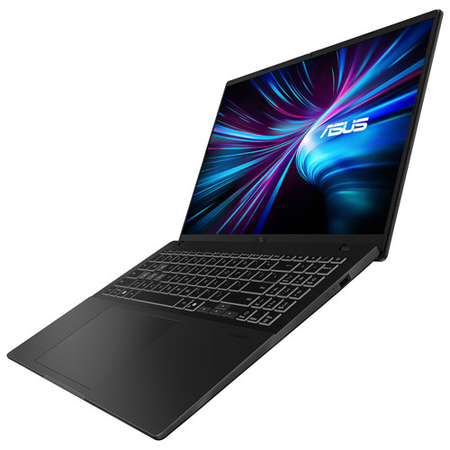 Ordinateur de jeu de 16 po V16 d'ASUS - Noir mat