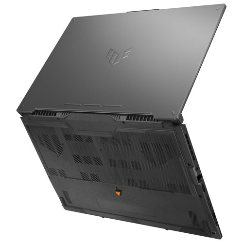Portable de jeu 17,3 po TUF Gaming F17 d'ASUS - Gris méca (Core 5 210H Intel/RAM 16 Go/SSD 1 To/GeForce RTX 4050)