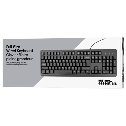 Clavier pleine grandeur de Best Buy Essentials - Exclusivité Best Buy