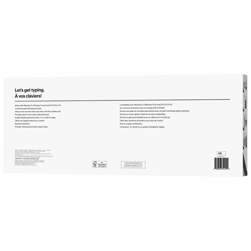 Clavier pleine grandeur de Best Buy Essentials - Exclusivité Best Buy