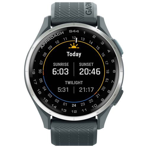 Garmin Approach S44 45mm AMOLED GPS Golf Smartwatch - Twilight