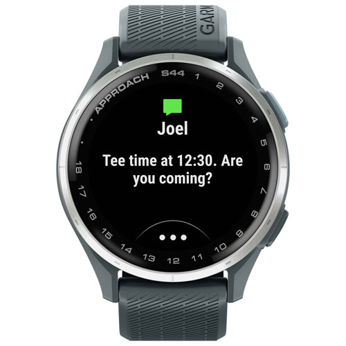 Garmin Approach S44 45mm AMOLED GPS Golf Smartwatch - Twilight