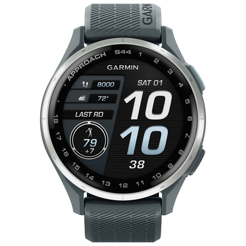 Garmin Approach S44 45mm AMOLED GPS Golf Smartwatch - Twilight