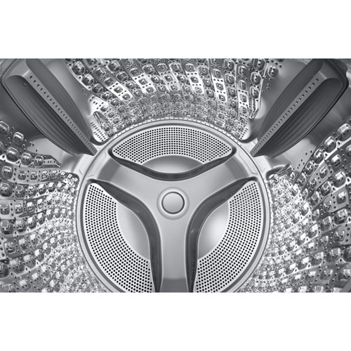 Duo laveuse-sécheuse électrique de 6,1 pi³ avec évacuation de Samsung - Noir brossé