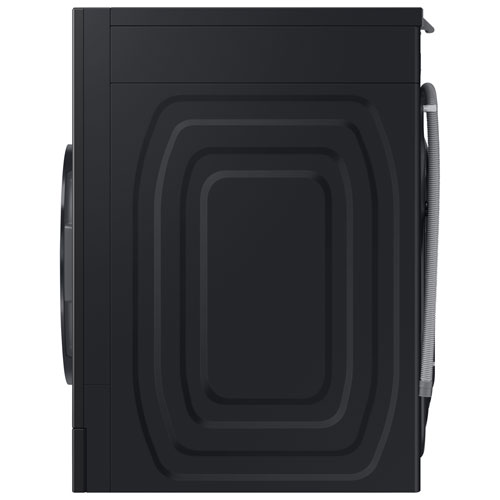 Duo laveuse-sécheuse électrique de 6,1 pi³ avec évacuation de Samsung - Noir brossé