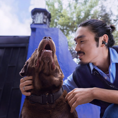 Écouteurs boutons 100 % sans fil Ultra Open de Bose - Coucher de soleil iridescent