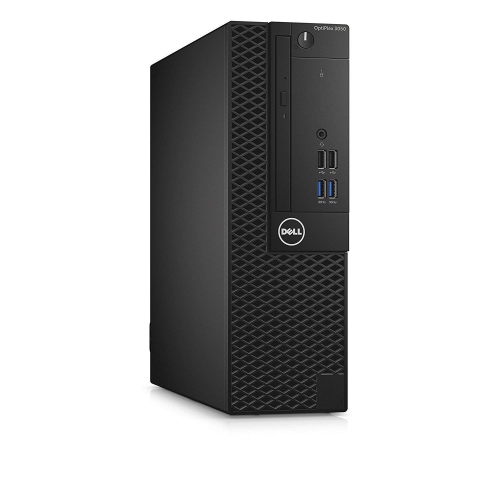 Refurbished Dell Optiplex 5060 SFF Desktop | Core i7 - 8700 - 1TB SSD Hard Drive - 32GB RAM | 6 cores @ 4.6 GHz Win 10 Pro Black