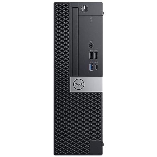Refurbished Dell Optiplex 5060 SFF Desktop | Core i7 - 8700 - 1TB SSD Hard Drive - 32GB RAM | 6 cores @ 4.6 GHz Win 10 Pro Black