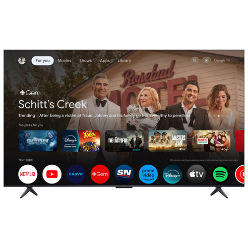 TCL QM6K-Series 85" QM6K Series 4K UHD HDR QD-Mini LED Smart Google TV (85QM6K) - 2025