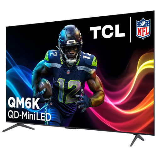 TCL QM6K-Series 65" QM6K Series 4K UHD HDR QD-Mini LED Smart Google TV (65QM6K) - 2025