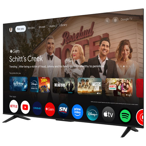 TCL S45K-Series 55" 4K UHD HDR LED Smart Google TV (55S45K) - 2025