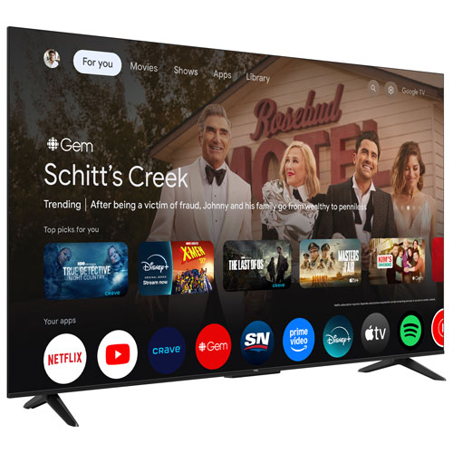 TCL S45K-Series 55" 4K UHD HDR LED Smart Google TV (55S45K) - 2025