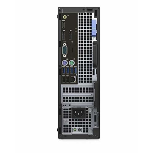 Refurbished Dell Optiplex 7050 SFF Desktop | Core i7 - 7700 - 256GB SSD Hard Drive - 16GB RAM | 4 cores @ 4.2 GHz Win 11 Pro Black