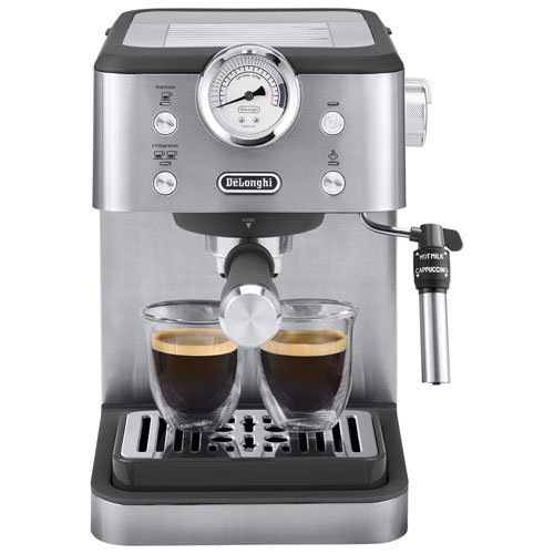 Image 1 de 14.. Machine à espresso Linea Classic de De'Longhi - Acier inoxydable et gris