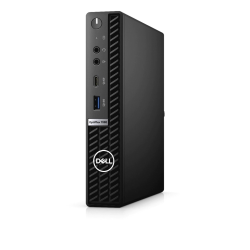 Refurbished Dell Optiplex 7080 Micro Desktop | Core i5 - 10500T - 512GB SSD + 512GB SSD Hard Drive - 16GB RAM | 6 cores @ 3.8 GHz Win 11 Pro Black