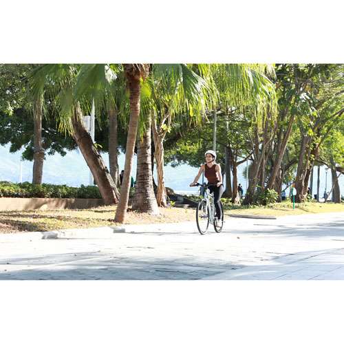 Blutron EB570 Electric Commuter Bike - Azure Blue - Only at Best Buy