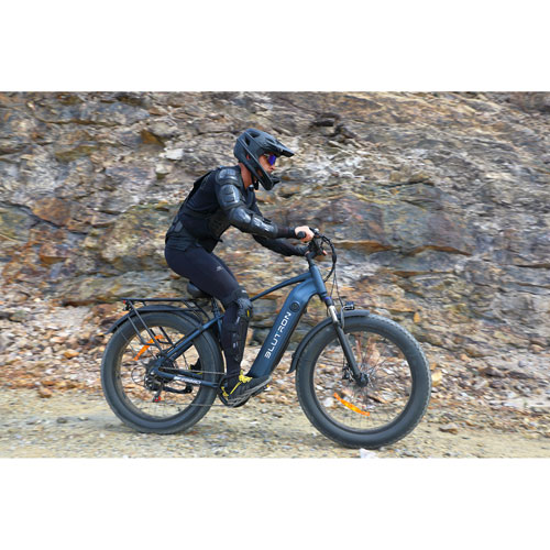 Blutron EB880 Electric Fat Tire Bike - Interstellar Blue - Only at Best Buy