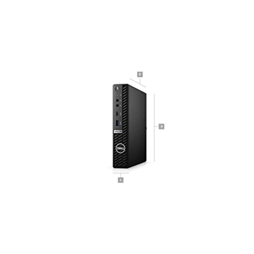 Dell Optiplex 7080 Micro Desktop | Core i7 - 10700 - 512GB SSD Hard Drive - 16GB RAM | 8 cores @ 4.8 GHz Win 11 Pro Black by DELL - Refurbished condition - Image 5