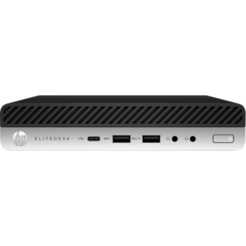 HP EliteDesk 800 G4 Mini Desktop | Core i5 - 8600T - 128GB SSD Hard Drive - 8GB RAM | 6 cores @ 3.7 GHz Win 10 Pro Black
