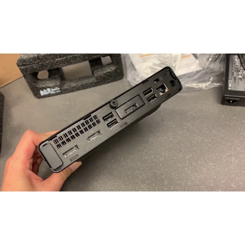 HP EliteDesk 800 G4 Mini Desktop | Core i5 - 8600T - 128GB SSD Hard Drive - 8GB RAM | 6 cores @ 3.7 GHz Win 10 Pro Black