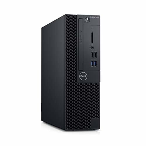 Dell Optiplex 3060 SFF Desktop | Core i5 - 8500 - 128GB SSD Hard Drive - 8GB RAM | 6 cores @ 4.1 GHz Win 10 Pro Black