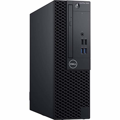 Dell Optiplex 3060 SFF Desktop | Core i5 - 8500 - 128GB SSD Hard Drive - 8GB RAM | 6 cores @ 4.1 GHz Win 10 Pro Black