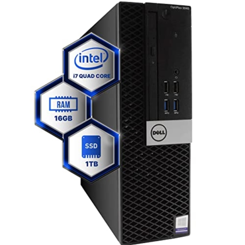 Dell Optiplex 3040 Micro Desktop | Core i3 - 6100T - 256GB SSD Hard Drive - 8GB RAM | 2 cores @ GHz Win 10 Home Black