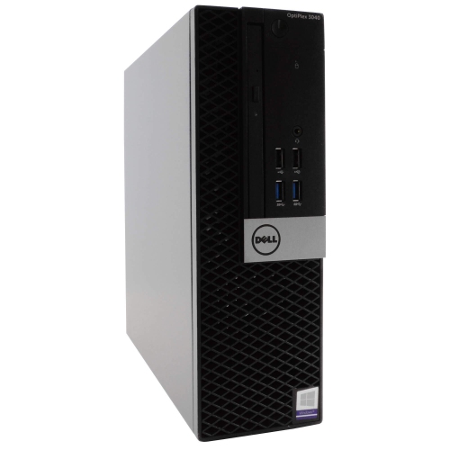 Dell Optiplex 3040 Micro Desktop | Core i3 - 6100T - 256GB SSD Hard Drive - 8GB RAM | 2 cores @ GHz Win 10 Home Black