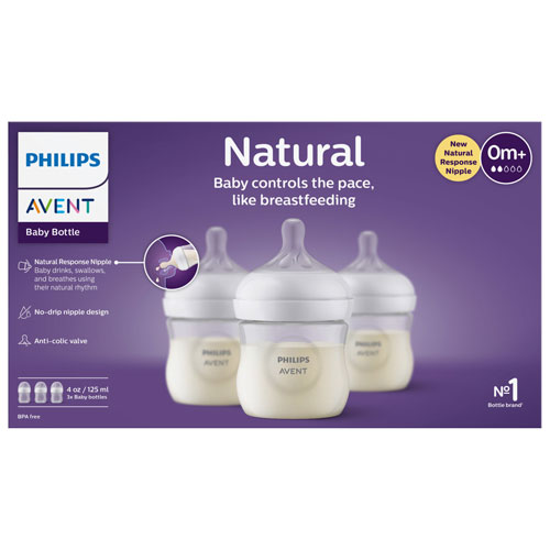 Philips Avent Natural Response oz. Baby Bottle Set
