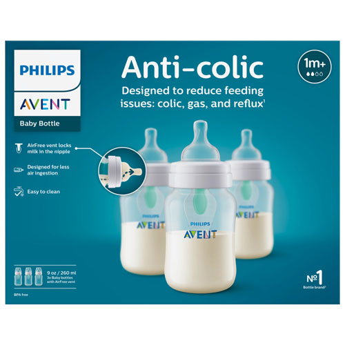 Philips Avent Anti-Colic oz. Baby Bottle Set with AirFree Vent