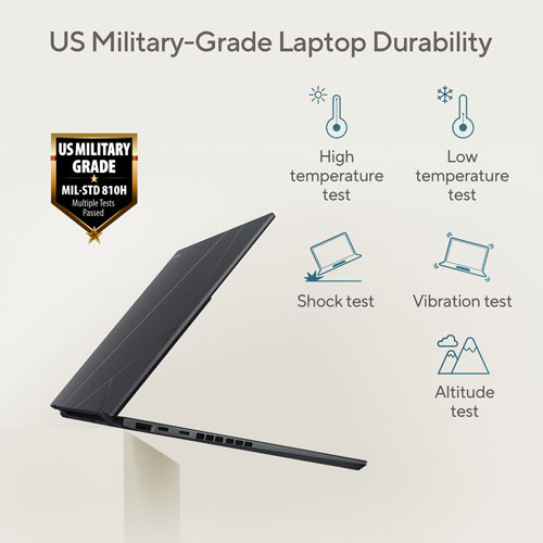 Portable à écran tactile 2-en-1 de 14 po Zenbook DUO d'ASUS avec IA - Gris encrier (Core Ultra 9 d'Intel/RAM 32 Go/SSD 1 To/Win 11)