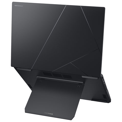 Portable à écran tactile 2-en-1 de 14 po Zenbook DUO d'ASUS avec IA - Gris encrier (Core Ultra 9 d'Intel/RAM 32 Go/SSD 1 To/Win 11)