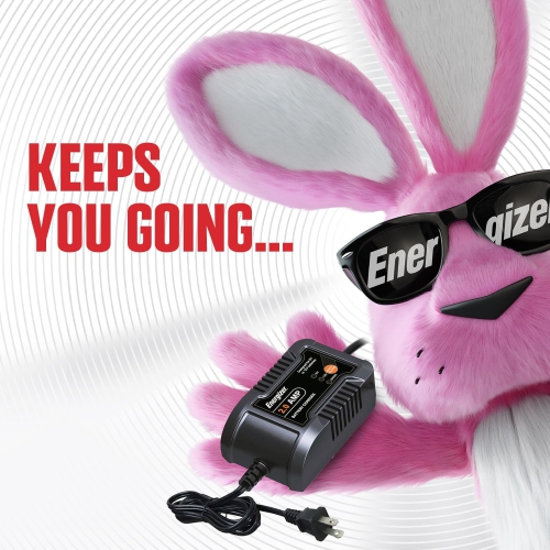 Brand New - Energizer 2-Amp Fully-Automatic Smart Charger, 6V and 12V Battery Charger & Maintainer - Black