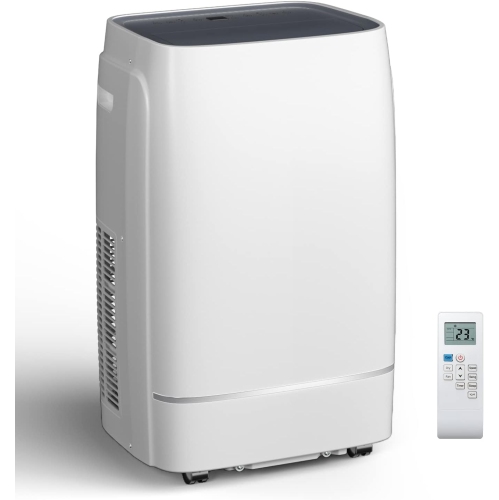 COWSAR 13000 BTU Portable Air Conditioner 4-IN-1 Portable AC Unit 24H Timer Room Air Conditioners 450 Sq.Ft. Coverage ＜53dB Portable Air Conditioners