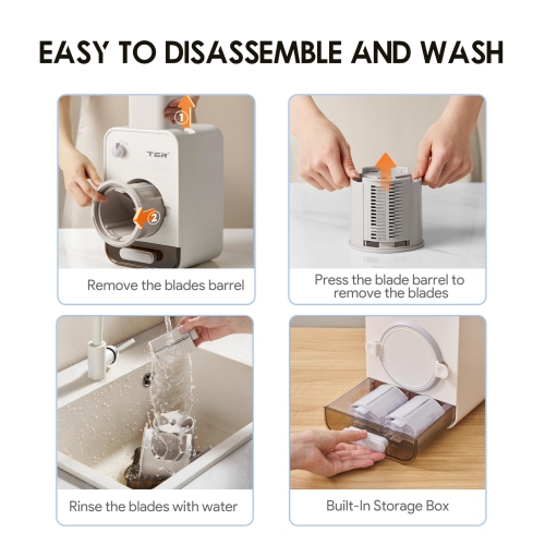 GlowWise Electric Cheese Grater: 5-in-1 with 5 blades for cheese, carrots, potatoes, and veggies. Features 110mm large caliber and built-in storage