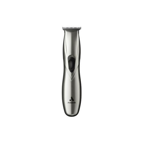 Andis 32810 Slimline Pro Cord/Cordless Beard Trimmer, Lithium Ion T-Blade Trimmer, Close Cutting T-Blade Zero Gapped, Chrome- Open Box