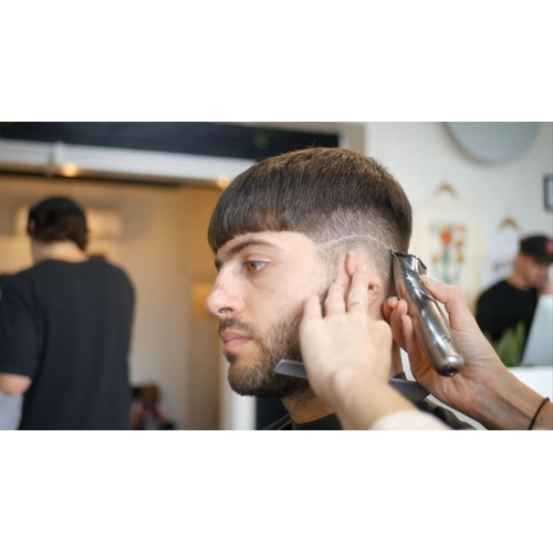 Andis 32810 Slimline Pro Cord/Cordless Beard Trimmer, Lithium Ion T-Blade Trimmer, Close Cutting T-Blade Zero Gapped, Chrome- Open Box