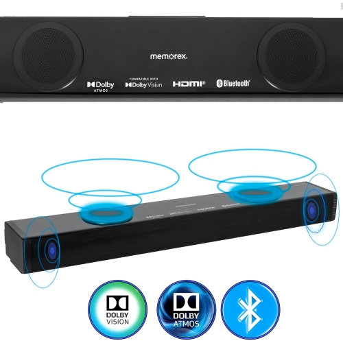 Memorex Bluetooth Dolby Atmos 2.0.2CH Soundbar