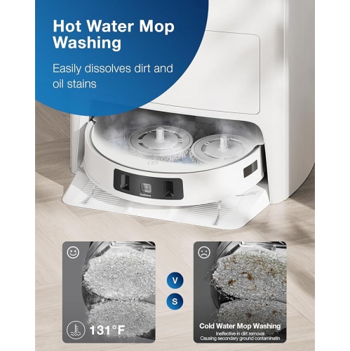 (Boîte ouverte) Aspirateur robot et vadrouille ECOVACS DEEBOT T20 Omni