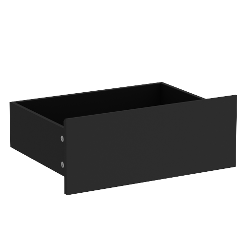 Homsee Modern 9-Drawer Dresser with Deep Storage, Handle-Free Design, Large Wooden Floor Dresser ,Black