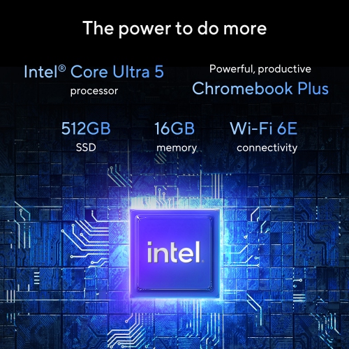 ASUS ExpertBook CB54 Chromebook Plus with Google AI