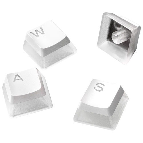 STEELSERIES  Refurbished (Good) Prismcaps Mx Stem Mechanical Keyboard Keycap Set - In White