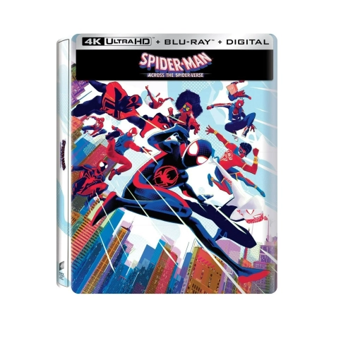 SPHE  Spider-Man: Across The Spider-Verse [Steelbook] [Uhd + Blu-Ray]