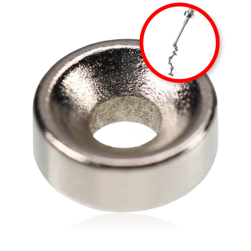 Premium 10 Pack Mini Ring Magnetizers for Screwdrivers - Enhance Your Tool Efficiency