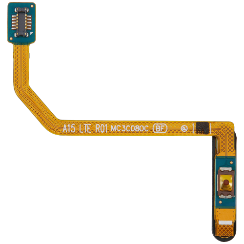 Premium Replacement Fingerprint Reader with Flex Cable for Samsung Galaxy A15 - Brave Black