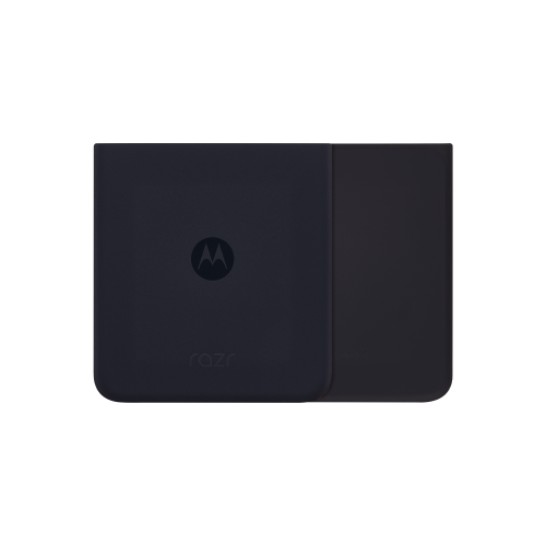 High-Quality Bottom Back Cover Glass for Motorola Razr Plus / Razr 40 Ultra - Genuine OEM Phantom Black