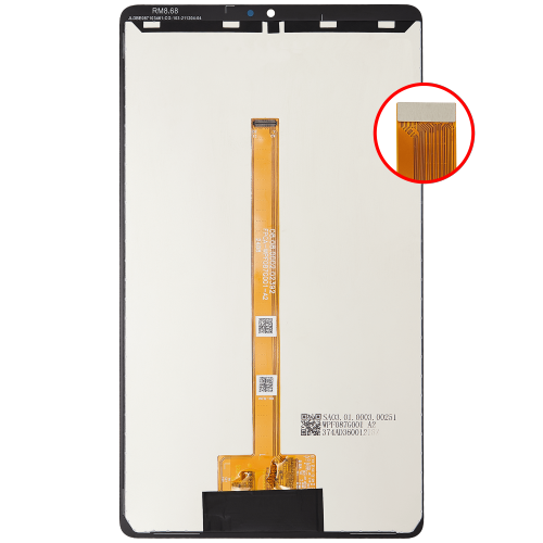 Premium Replacement LCD Assembly for Samsung Galaxy Tab A9 (X110) 2023 - Black Screen Without Frame by ESOURCE PARTS - Refurbished condition - Image 3