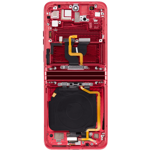 Excellent High-Quality OLED Display Assembly with Frame for Motorola Moto Razr Plus XT2321-3 (2023) -in Viva Magenta by ESOURCE PARTS - Refurbished condition - Image 4