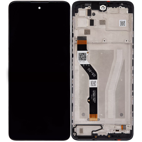 Excellent Premium Replacement LCD Assembly with Frame for Motorola Moto G40 Fusion (XT2147-1) -Black Screen by ESOURCE PARTS - Refurbished condition - CA$72.41