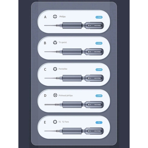 Premium 1.5MM Phillips Precision Screwdriver with Super Tactile Grip by Qianli